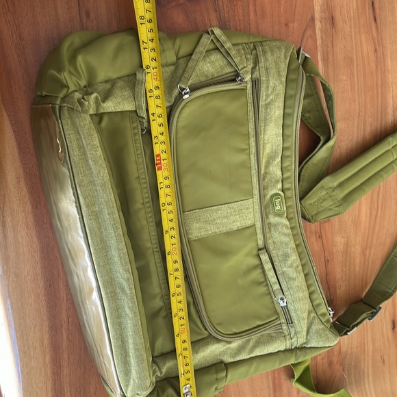 Lug Lime Green Hula Hoop Messenger or Diaper Bag - Picture 11 of 11